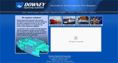 Desktop Screenshot of downeyengineering.com